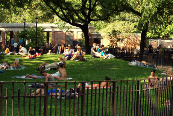 ​​​​​​​Tompkins Square Park. Image via&nbsp;www.timeout.com